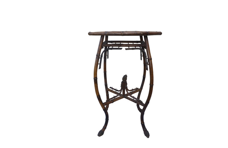 AESTHETIC MOVEMENT BAMBOO OCCASIONAL TABLE