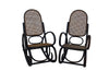 PAIR OF BENTWOOD ROCKING CHAIRS