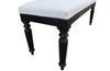 LARGE NAPOLEON III UPHOLSTERED STOOL