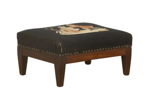 CHARMING TAPESTRY FOOTSTOOL
