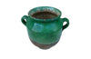 GREEN GLAZED CONFIT POT