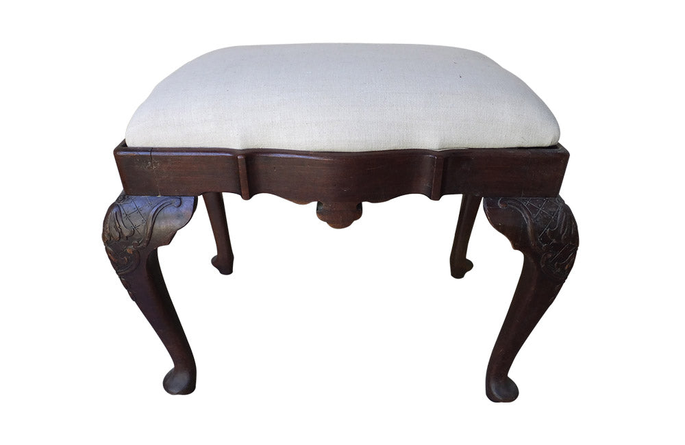 19TH CENTURY ENGLISH STOOL