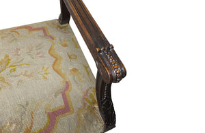 LARGE LOUIS XVI REVIVAL BANQUETTE
