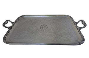 CHRISTOFLE ART NOUVEAU TRAY