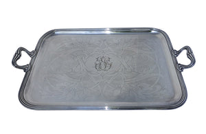CHRISTOFLE ART NOUVEAU TRAY