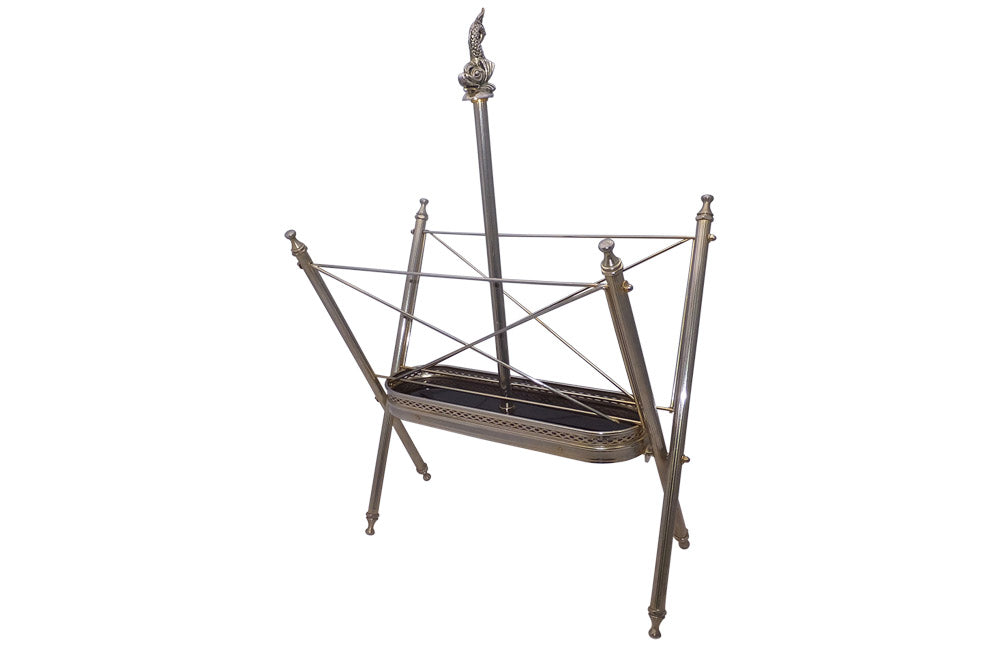 MID CENTURY MAGAZINE RACK