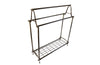 ART NOUVEAU STYLE TOWEL RAIL & SHELF - AD & PS ANTIQUES