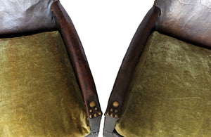PAIR OF PETITE CLUB CHAIRS