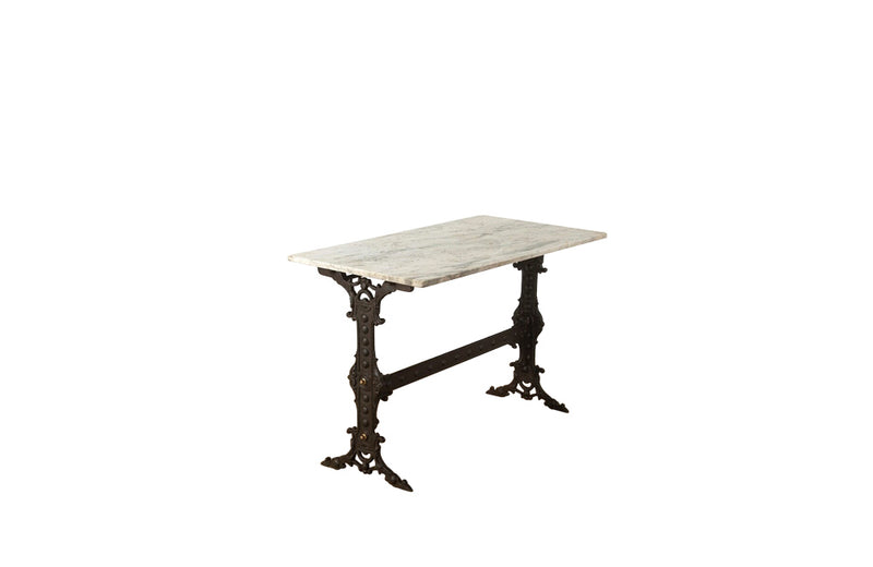 RARE FRENCH CAST IRON TABLE