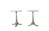 PAIR OF FRENCH IRON GUERIDONS