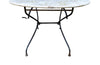 LARGE FOLDING IRON GARDEN TABLE