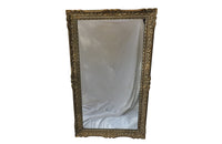 LARGE CARVED FRAMED FRENCH MIRROR