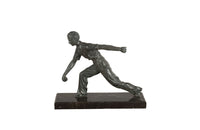 FRENCH BOULES PLAYER SCULPTURE