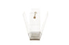 VINTAGE LUCITE MAGAZINE HOLDER