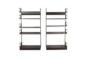 RARE PAIR OF STRAFOR SHELVES
