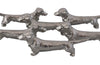 SET OF SIX  DACHSHUND KNIFE RESTS