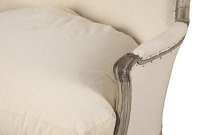 PAIR OF LOUIS XV REVIVAL BERGERES