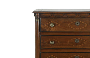 RARE & DECORATIVE LATE 18TH CENTURY COMMODE