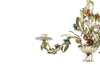 VINTAGE FLORAL TOLE CHANDELIER