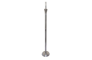 NEO-CLASSICAL REVIVAL SILVERPLATED FLOOR LAMP