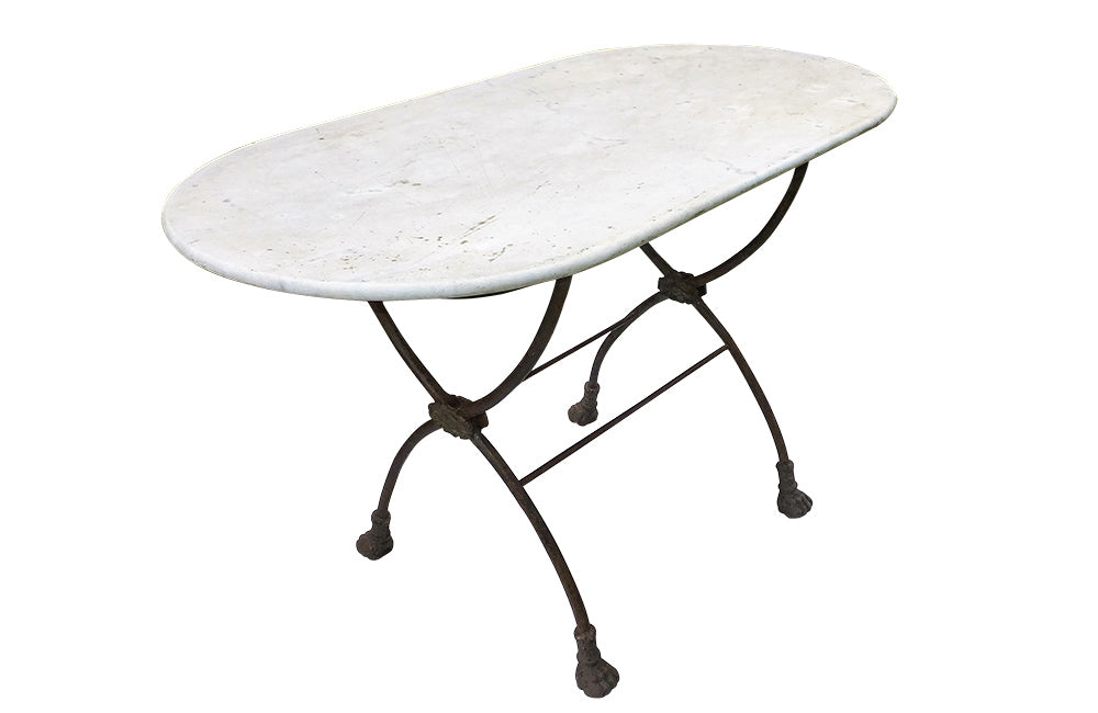 EARLY 19TH CENTURY FRENCH GARDEN TABLE