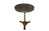 IRON BASED GUERIDON WITH GRANITO TOP
