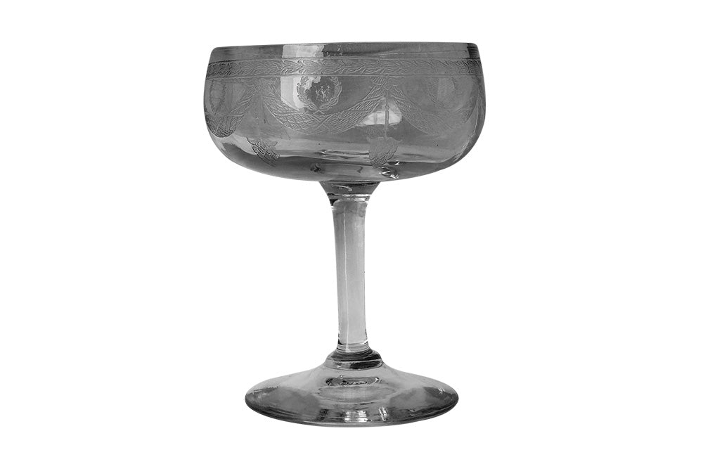 SET OF TWELVE CHAMPAGNE COUPES