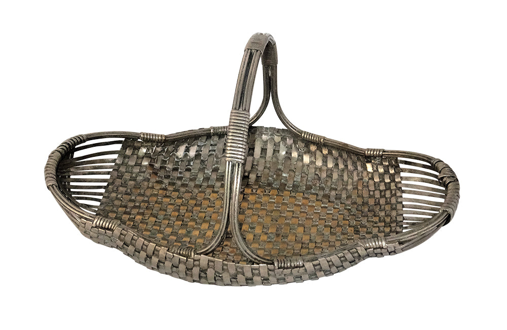 FRENCH SILVER PLATE BREAD BASKET