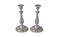 PAIR OF EARLY CHRISTOFLE CANDLESTICKS