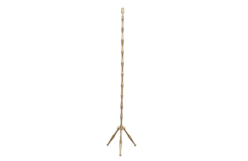 Vintage Floor Lamp - Brass -Standard Lamp -Mid Century Modern - French Antiques -AD & PS Antiques