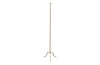 FRENCH BRASS BARLEY-TWIST FLOOR LAMP