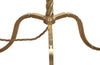 FRENCH BRASS BARLEY-TWIST FLOOR LAMP