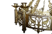 FRENCH NEO-GOTHIC REVIVAL CHANDELIER