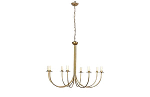 Pair of Vintage Chandeliers -Mid Century Modern -Vintage Lighting - French Antiques -AD & PS Antiques