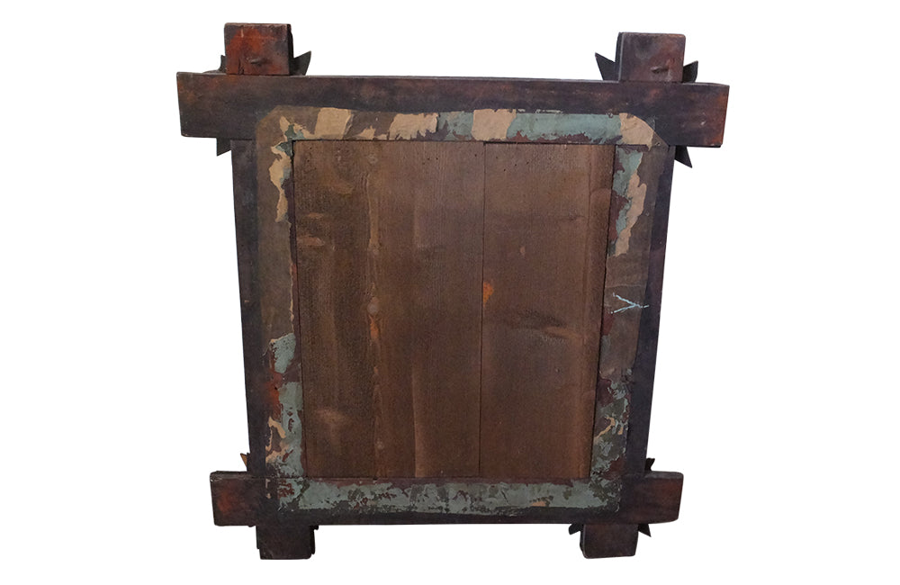 TRAMP ART MIRROR-AD & PS ANTIQUES – AD & PS Antiques