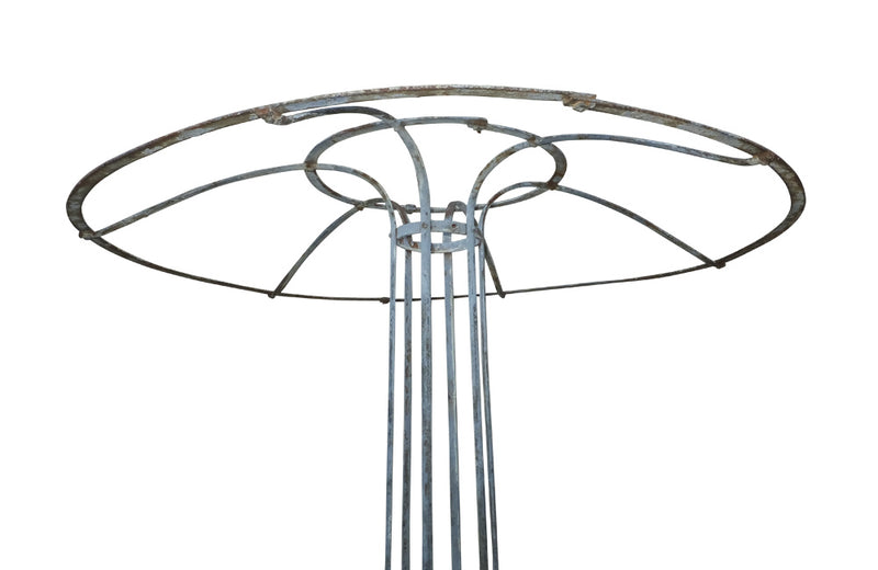 French Iron Rose Parasol - Plant Support - Garden Antiques - French Antiques -AD & PS Antiques