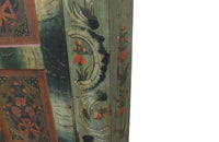 19TH CENTURY PAINTED FRENCH ARMOIRE