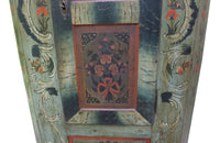 19TH CENTURY PAINTED FRENCH ARMOIRE