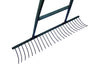 LARGE OLD FRENCH PAINTED HAY RAKE