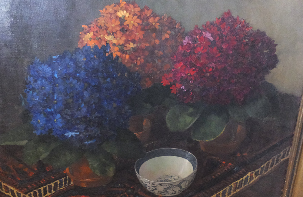 LARGE SIGNED STILL LIFE PAINTING