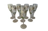 Set Of Eight Perrier Jouet Champagne Flutes  - Vintage Champagne Glasses - Vintage Champagne Flutes - AD & PS Antiques
