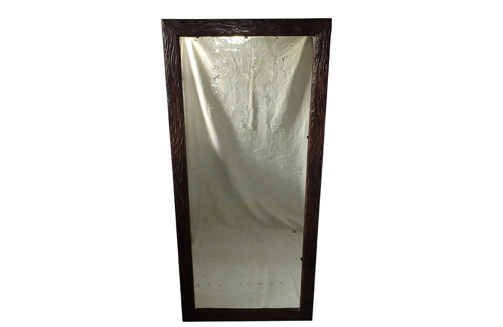 Large Black Forest Carved Framed Mirror - French Decorative Antiques -French Antique Mirrors - Black Forest - Decorative Mirrors - Large Mirrors - Mirrors - Antique Shops Tetbury - AD & PS Antiques