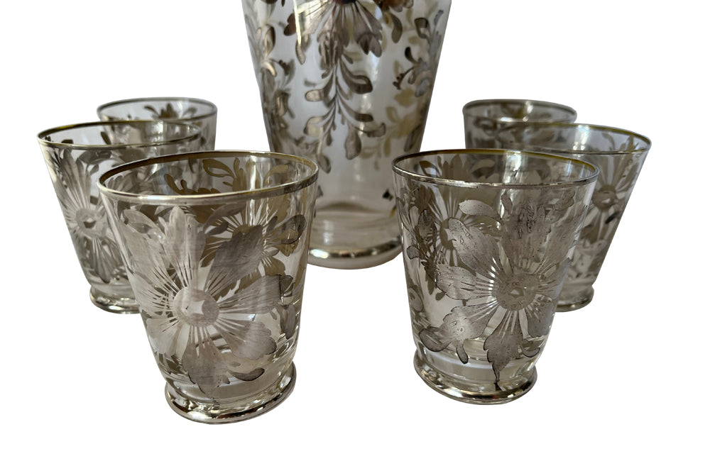 Vintage Murano Glass Drinks Set - Decorative Antiques - Vintage Murano Glass - Venetian Glassware - AD & PS Antiques