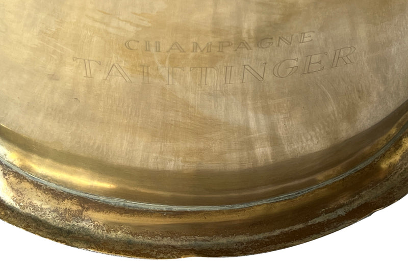 Taittinger Champagne Vasque - French Decorative Antiques - Taittinger - Champagne Cooler - French Decorative Accessories - Wine Cooler - Advertising Accessories - Collectibles - Antique Shops Tetbury - AD & PS Antiques