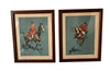 SET OF SIX FRAMED HORSE RIDING PRINTS BY A.H.GOUGH