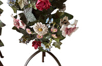Large Pair of French Tole & Porcelain Bouquets - French Decorative Antiques - Decorative Antiques - Tole Flowers - Decorative Antiques - French Antiques - Antique Shops Tetbury - AD & PS Antiques