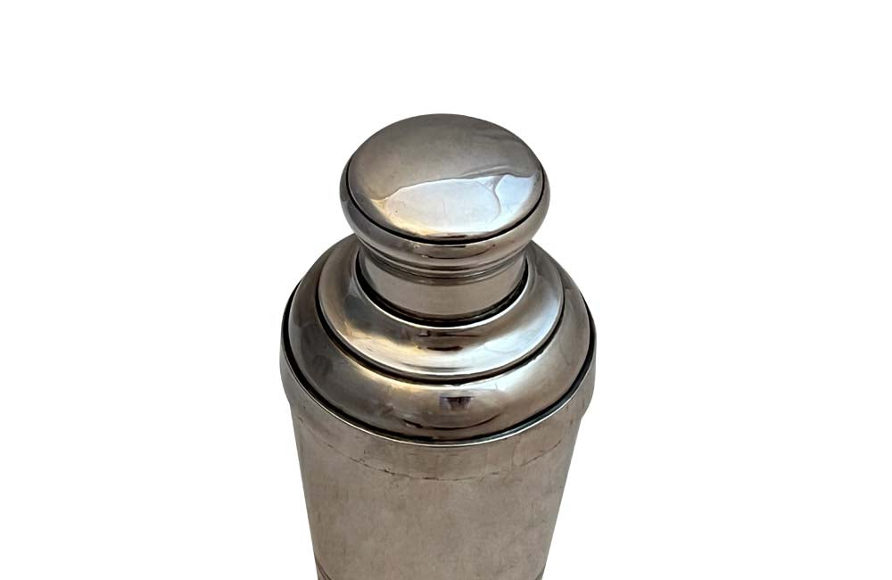 French Silverplate Art Deco Cocktail Shaker - French Antiques - French Antiques UK - AD & PS Antiques