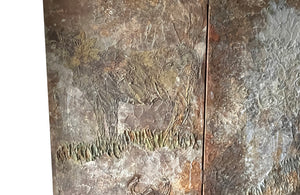 20th Century Mixed-Media Folding Screen - Decorative Antiques - AD & PS Antiques