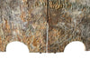 20th Century Mixed-Media Folding Screen - Decorative Antiques - AD & PS Antiques