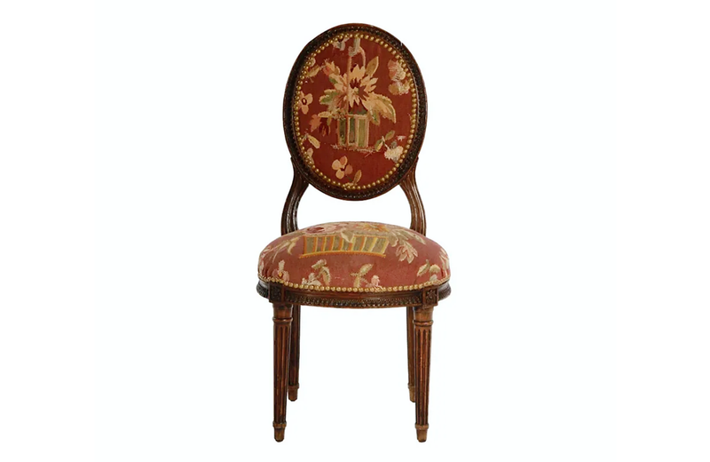 Louis XVI Revival Childs Chair - Antique Chairs - AD & PS Antiques
